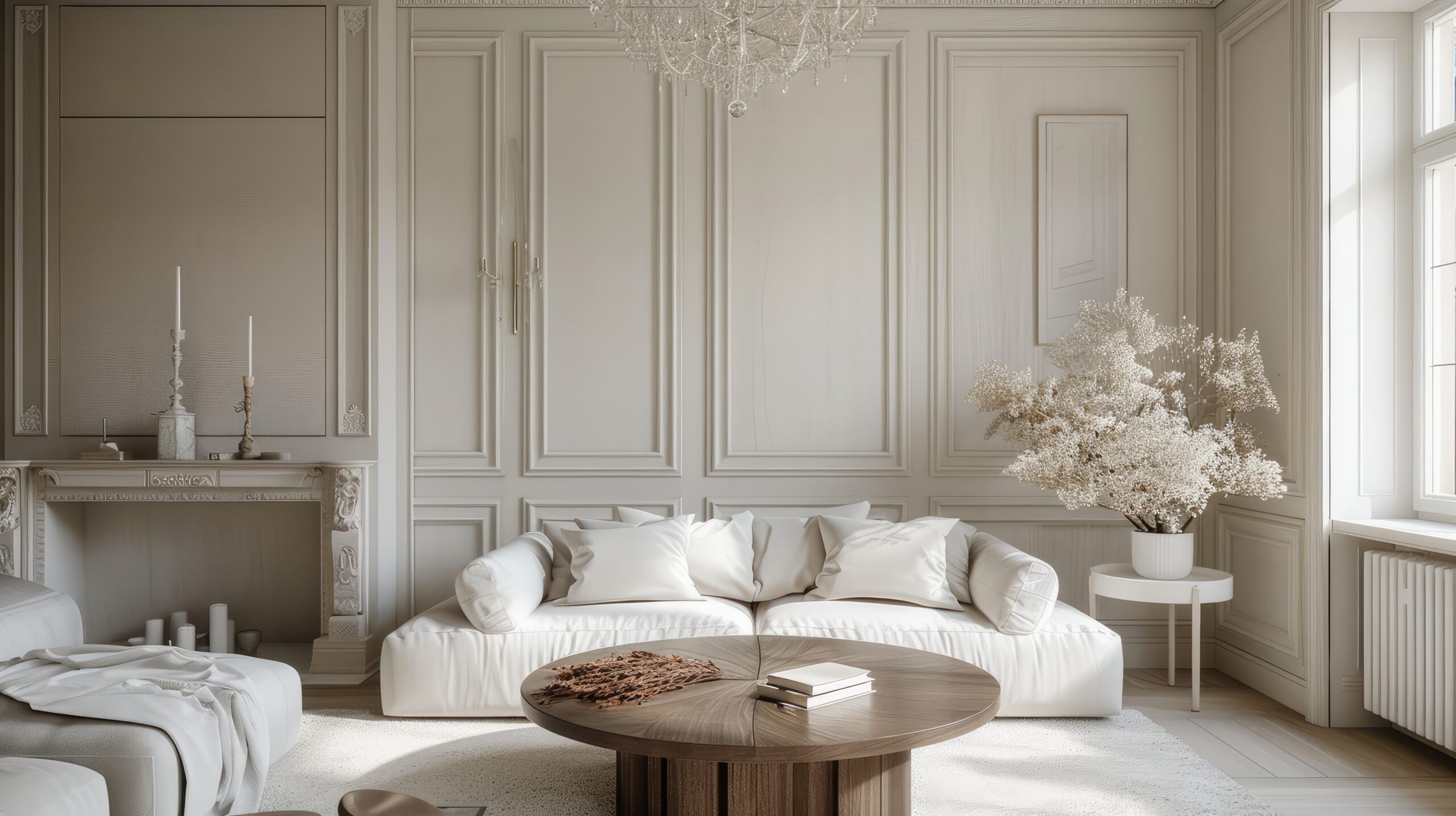 Nowoczesna klasyka – drzwi we wnętrzach w stylu modern classic